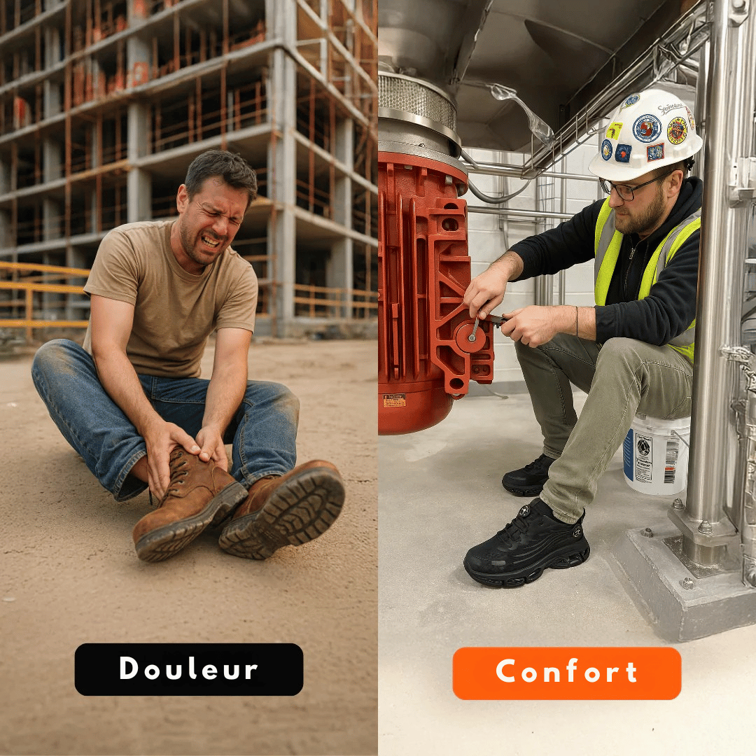 Chaussures de sécurité légères et confortables